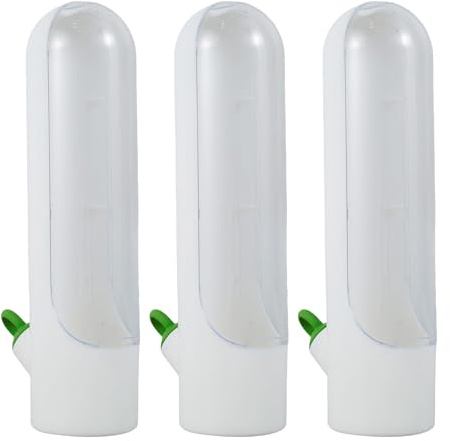 KTCINA Lot de 3 récipients de conservation pour herbes de réfrigérateur - 24,5 x 8,5 x 6,5 cm - En ABS - Pour herbes aromatiques et légumes - Pour persil, asperges