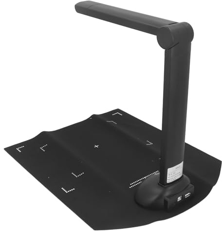 Tragbarer Hochauflösungsbuchscanner A3 HD für Office, Multifunktional -Dokument -Scanner mit 8MP Kamera, 90 Grad Pivot, USB Schnittstelle für den Heimgebrauch