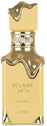 Lattafa Eclaire Banoffi Eau de Parfum, Goldfarben, Damen & Herren, 100 ml