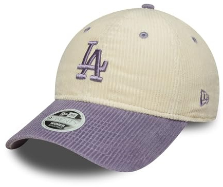 New Era Los Angeles Dodgers 9Twenty Mujer Gorra Cordón Bloque Beige
