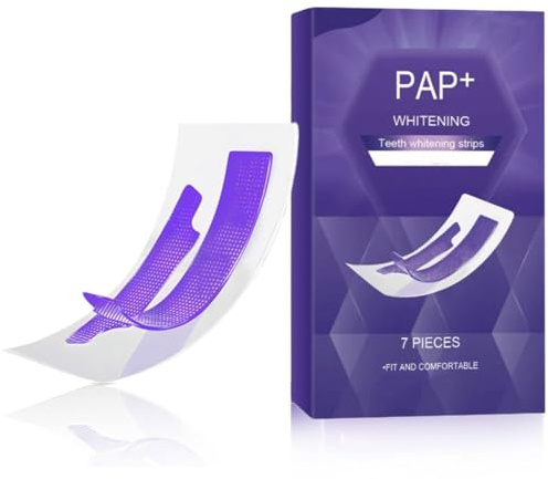 Teeth Whitening Strips Lila, Purple Whitening Strips, Zahnaufhellung Bleaching Stripes, Non-Slip Dry Strip for Whiter Teeth, 30 Minutes Fast Results, Nonsensitive Formula,Fast Result Products (1)