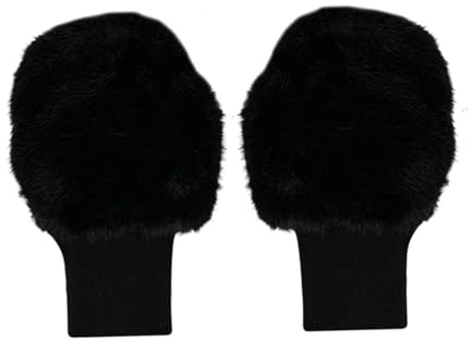 Ysyqkn Guanti da Golf Invernali, Guanti da Golf, Touch Screen, Traspiranti, Comodi, Ideali Come Regalo per Golfisti da Donna, Nero