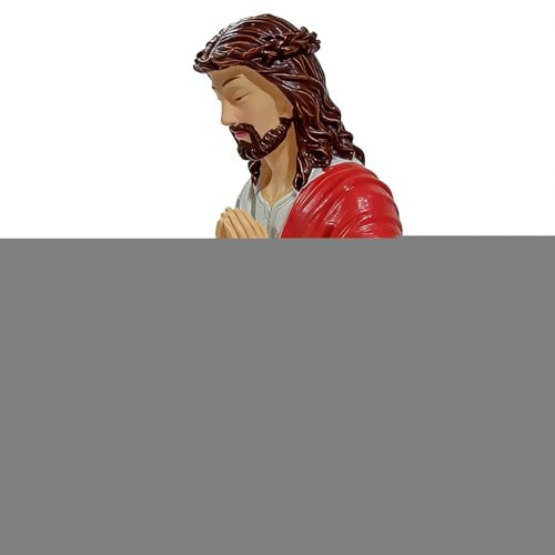 Generisch Jesus Figuren, Spirituelle Resin Skulptur Für Die Wohnraumdekoration, Christus Statue Für Haus Und Garten, Für Nachttisch, Büro, Inspirierendes Geschenk Zu Weihnachten, Taufe