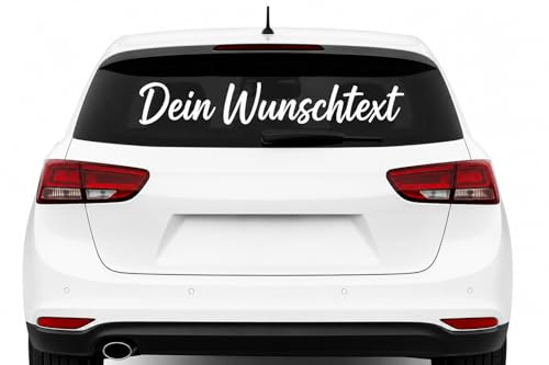 Wunschtext Aufkleber selbst gestalten mit Buchstaben | Autoaufkleber, Für Auto und Motorrad