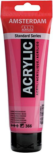 AMSTERDAM ACRěLICO Rosa Crinaquidona 120 ml