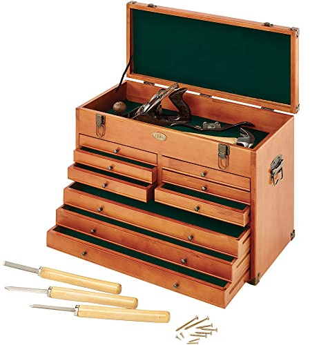 Clarke Wooden Machinist's Tool Chest - CMW-9