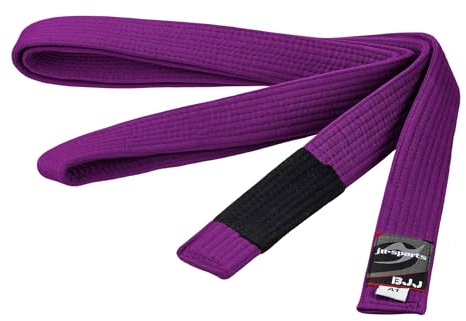 Ju-Sports BJJ Gürtel für Erwachsene weiß 4,5 cm 100% Baumwolle - Hautfreundlicher Kampfsport Gürtel mit exzellenter Feuchtigkeitsaufnahme, Bestickbar