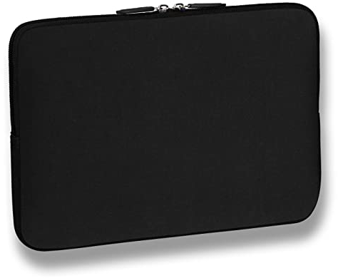Pedea ‎66060230 Laptop Hülle - Laptoptasche 15,6 Zoll aus Neopren - Laptop Schutz schwarz - dünne Neoprenhülle zum sicheren Verstauen - Schutzhülle für Ihren Laptop - wasserabweisend