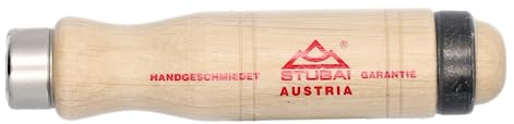 Stubai 3535 Holzheft Weißbuche zu Nr. 3530 30-40mm - 353505 | STUBAI Markenqualität | langlebig & präzise | Profiqualität