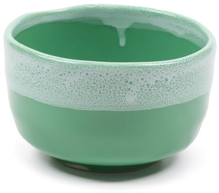 BambooMN Marke – Matcha Teeschale – Mintgrün