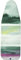 Brabantia 2mm Built-in-Foam Ironing Board Cover (S Board/Morning Breeze) Heat-Resistant, Non-Slip, Cord Fastener