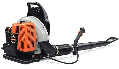 65CC 3.6HP 2 Stroke Zaino Ventilatore a gas Foglie Erba Soffiatore di Prato Raffreddamento Ad Aria Commerciale 2 Tempi 65cc Gas Powered Leaf Blower Benzina Zaino Erba Soffiatore con Imbracatura