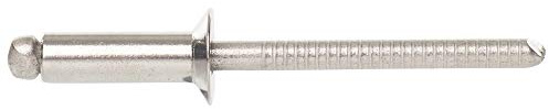 4mm x 8mm A2 Stainless Steel Countersunk Open Blind Pop Rivets - 20 Pack