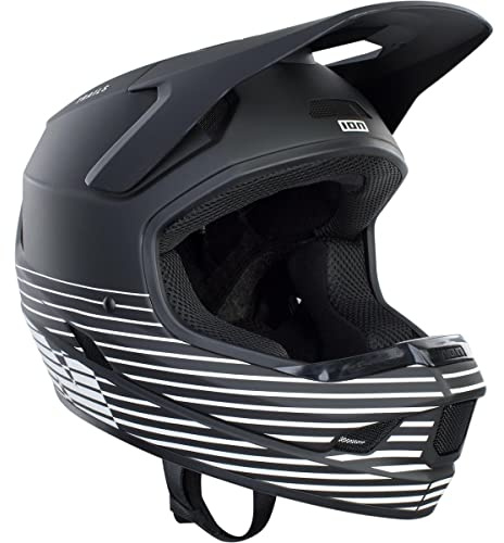 ION Downhill MTB-Helm Scrub Amp Schwarz Gr. S