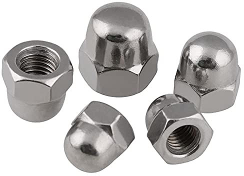 Cfty Sicherungsmutter Eichelkappenkuppel Muttern Feiner Thread 304 A2 Edelstahlsteckmutter M8 M10 M12 M14 M16 M16 M16 M16 M16 M16(5pcs,M20x1.5)