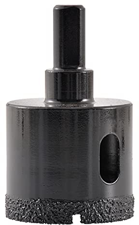 KATUR Diamond Drill Bit Brazed Core Hole Saw 40mm, Hollow Hole Cutter for Glass, Porcelain, Tile, Marble, Ceramic, Granite