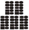SWYSGS 50 pegatinas de pizarra reutilizables pegatinas desmontables impermeables pvc, etiquetas de alimentos o especias para botellas de cocina o despensa