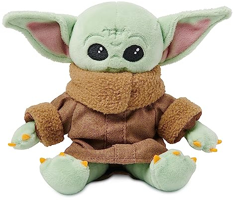 Disney Store Official Star Wars The Mandalorian - Grogu (The Child) Magnetic Shoulder Plush - Authentic Baby Yoda Collectible & Toy for Fans of All Ages