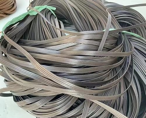 MoreiH Kunststoff-Rattan-Korb, Kunststoff-Rattan-Reparaturmaterial Für Garten- Und Terrassenmöbel Im Freien, Langlebige Reparatursätze Für Korbbänke, Stühle, Tische/E