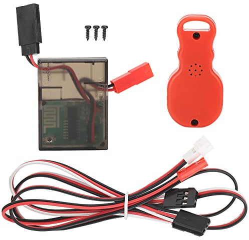 VGEBY Accessorio per Kit Ricevitore Telecomando Wireless per Verricello Universale per Auto per Cingolato RC 1/10