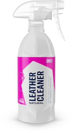 Gyeon Q²M LeatherCleaner Natural - Auto Lederreiniger- Mattes, natürliches Finish, für Semi-Anilin- und Nappaleder, sanfte Reinigung und Pflege (500 ml)