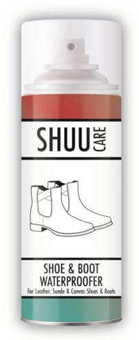 HitlineUK Shoe Protector Spray 300 ML - long lasting Waterproof and stain protection, Waterproof Spray to Protect Shoes