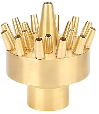 Boquilla de Fuente de Agua de Latón DN25 de 1 Pulgada, Cabezal Rociador para Decoración de Estanques de Jardín, Rosca Hembra para una Fácil Instalación, Perfecto para Jardines,