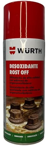 Würth Mehrzweck-Spray, Rost-Off Plus Rost-Off Plus, 400 ml, Spray zum Entfernen und Lösen von rostigen Gewinden, Lockerung für Schrauben, Bolzen, Muttern und Gewinde, entfernt Korrosion