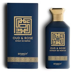 Oud & Rose By Brandy Designs Extrait De Parfum for Men 100ml