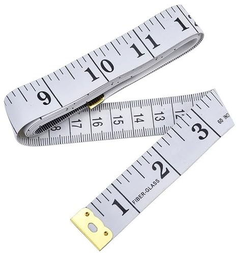 Double Sided Tape Measure (2 Pack) Perfect to Body Measuring, Sewing/Tailors Tape, Durable Flexible Fibre Glass Material