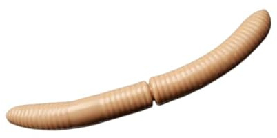 Libra Lures Fatty D`Worm Tournament 55mm | Forellenköder Supersoft | Inhalt: 12 Stück | Aroma: Krill | Farbe: 035 / Pellets