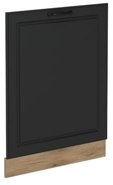 Vicco Pannello frontale della lavastoviglie R-Line, Antracite casa di campagna, 60 cm senza piano di lavoro