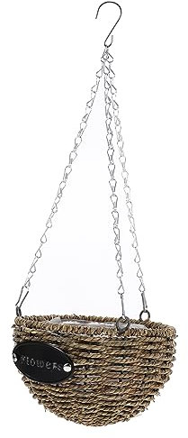 BESPORTBLE 2pièces Lot de Pots Suspendus pour Plantes Paniers De Fleurs pour Balcon Jardin Intérieur