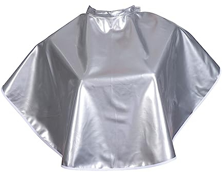 OSOLADY Water Proof Apron Waterproof Salon Shawl Pvc Haircut Cape for Men and Women, Stain Resistant, Comfortable Hairdressing Cape for Salon and Perming