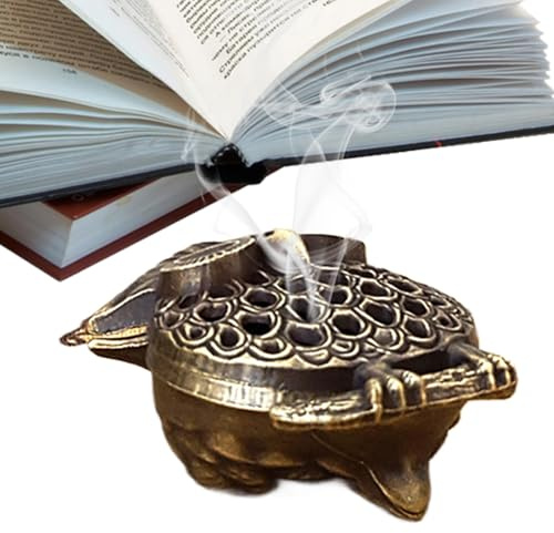 Quemador De Incienso Metal,Incensario De Metal Vintage con Búho | Recoge Cenizas para Casa Patio Yoga Ceremonia Familia Aromaterapia Amigos
