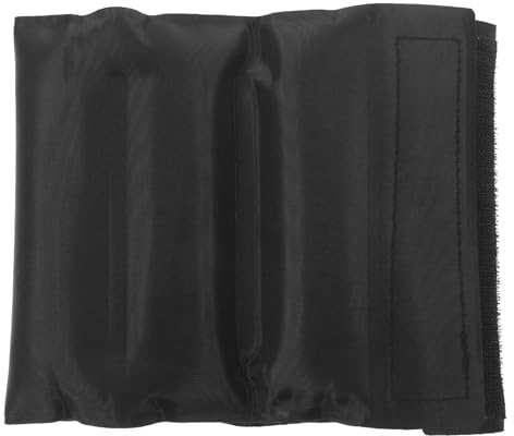 Ciieeo Impacco di Ghiaccio in Gel per Vino Riutilizzabile Borsa Refrigerante Portatile Nera per Bottiglie di Diverse Dimensioni Mantenimento Temperatura per Casa e Picnic