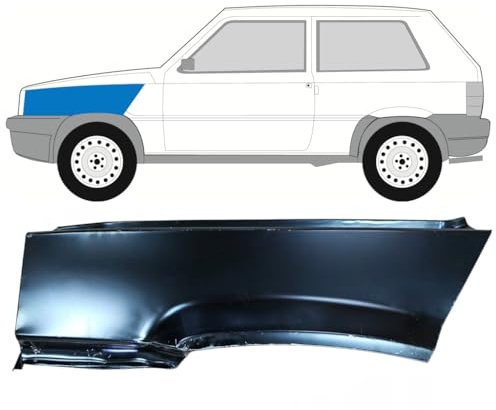 Parafango anteriore per Fiat Panda 1980-2002 / Sinistra