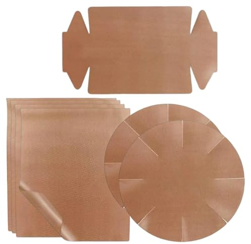 Hojas De Papel Para Hornear,Reutilizable Antiadherente de Alimentario para Cocina,Láminas Para Hornear | Para Microondas Vaporeras Fritura Hogar Barbacoa