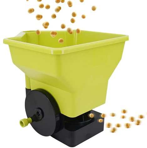 Spandiconcime a mano per fertilizzante | Spandiconcime a mano di precisione con shaker | Seminatrice a shaker portatile per prati,per Prato, Giardino, Terreno Erboso, Scioglimento Neve, , Marciapiede,
