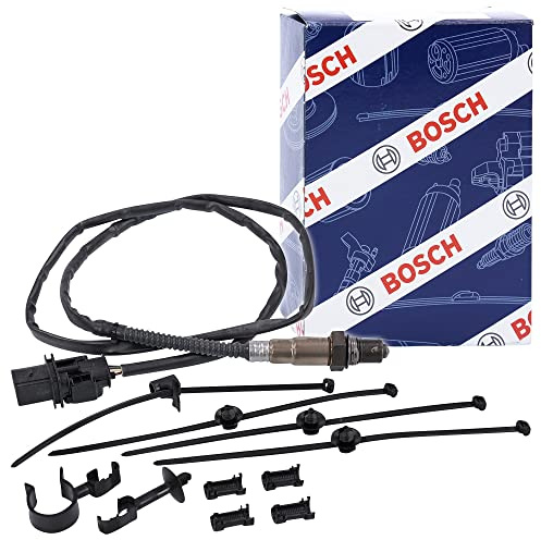 Bosch 0258017180 - Lambdasonde mit fahrzeugspezifischem Stecker | Kompatibel mit: AUDI A3, A3 Sportback, A4 B7, A4 B7 Avant, A4 B7 Cabriolet, A6 C6, A6 C6 Avant, TT, TT Roadster