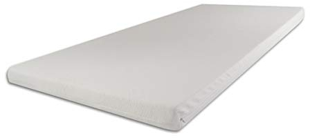 SW Bedding H3 Topper Matratzenauflage Kaltschaum 180x200 x 7 cm Bezug Medicare Boxspringbett Auflage - 30 Tage Probeschlafen