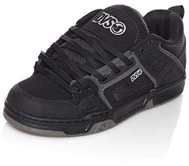 DVS Comanche, Scarpe da Skateboard Uomo, Black Black Refl Charcoal Nubuck 985, 40 EU