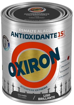 Titanlux Oxiron glatt, wasserabweisend, glänzend, Grau, 750 ml (Ref. 01H454934)