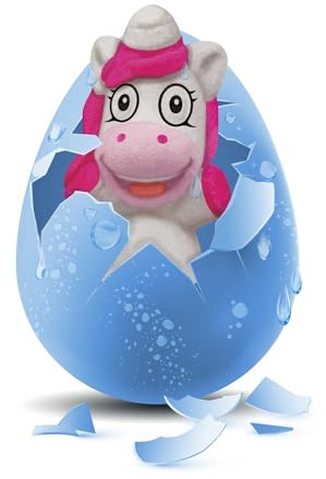 MEGGA EGG Mini Unicorn - Einhorn Überraschungseier , Schlüpfendes Ei mit Figur zu sammeln