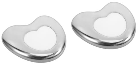 FRCOLOR 2stücke Face Scraper Guasha Tool Aus Edelstahl Effektives Gesichtsmassagegerät Für Strahlende Haut Für Gesicht Hals Und Körper Tragbar Und Leicht Perfektes Wellness-accessoire