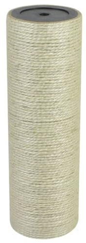 Poste rascador para Gatos, ShGaxin Rascador Gato, Arbol Rascador para Gatos, Gatos Accesorios, Torre Gatos, Arranhador para Gatos, Casa para Gatos, 8x25 cm 8 mm Beige