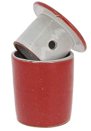 Beurrier à Eau Rouge – Conservation du Beurre Sans Frigo – Capacité 105g – Beurre Toujours Frais