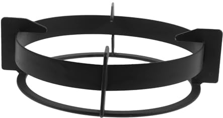 VILLCASE Anillo de Soporte para Wok Repuesto de Anillo para Wok Soporte Redondo para Estufa de Gas de Quemador para Cocina de Metal Antideslizante para Hornillo Gas
