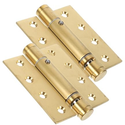 KITANDOVE Charnières De Porte Résidentielles Charnières De Porte De Garage Robustes Fonction De Fermeture Automatique Construction En Alliage Daluminium