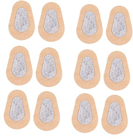 OSOLADY 6 Paia Cerotti Traspiranti per Gli Occhi 7,5x5 Cm Adhesivi per Trattamento degli Occhi Portatili Colla Delicata Protezione Ferite Uso Quotidiano